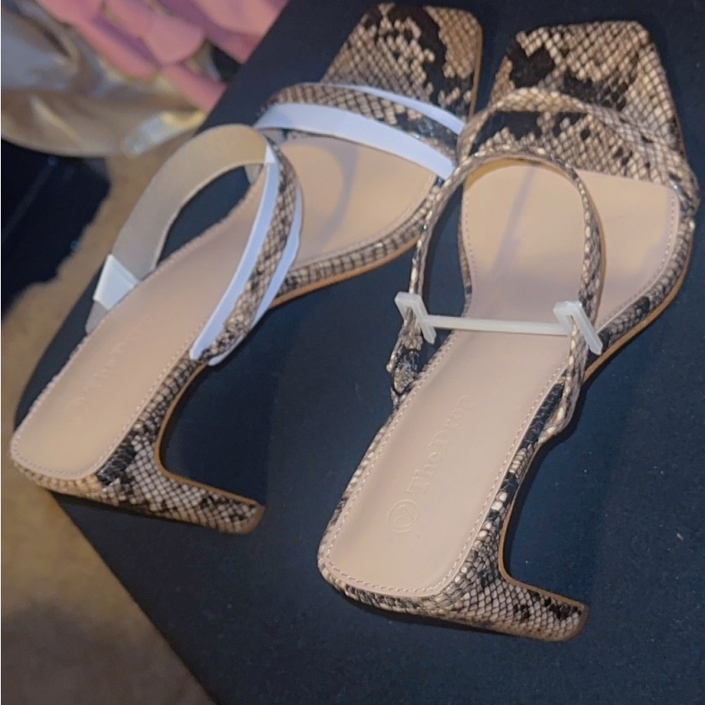 Snakeskin Pattern Women's Sandals